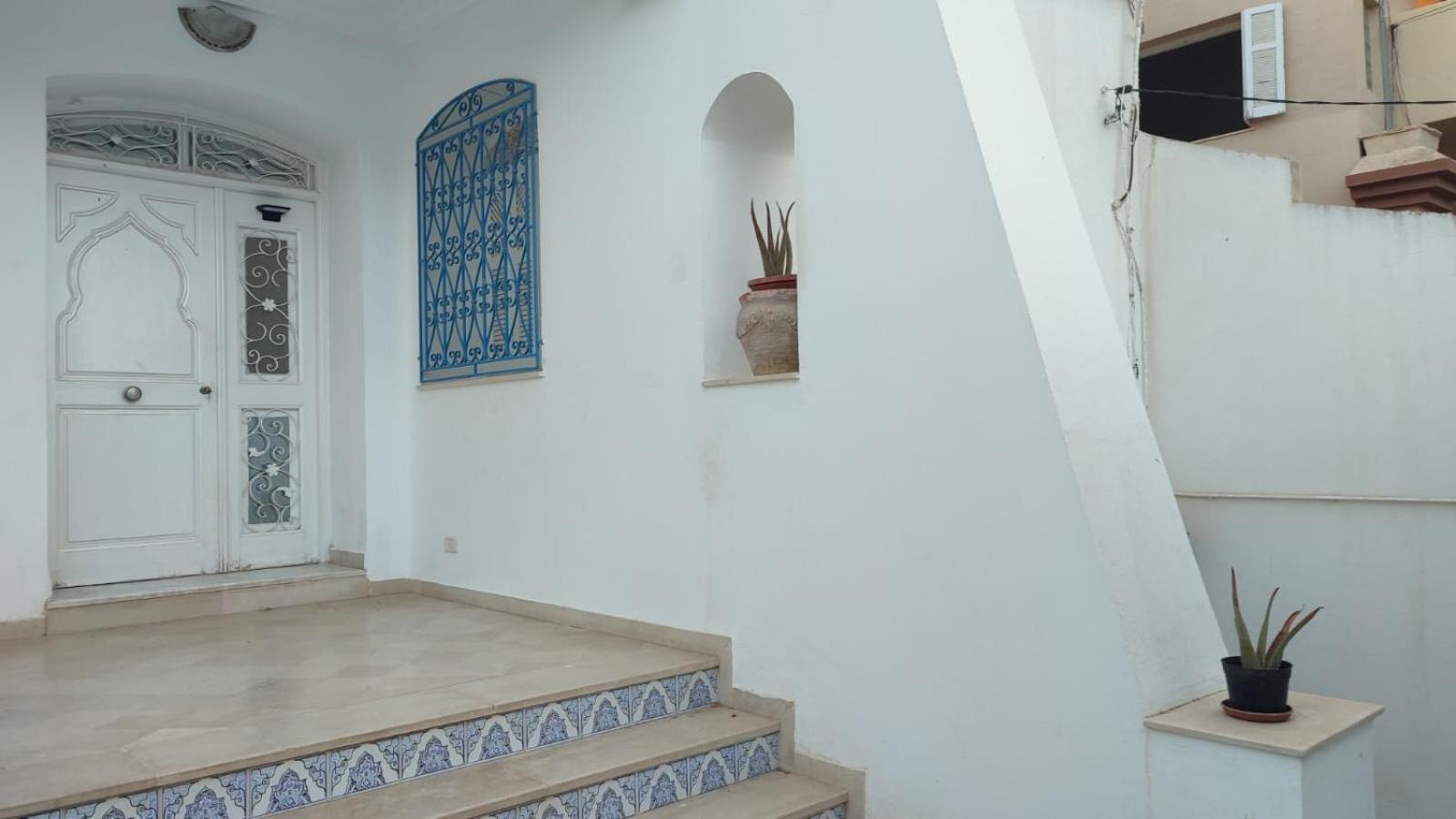 Avec Piscine Au Style Sibi Bou Said Villa